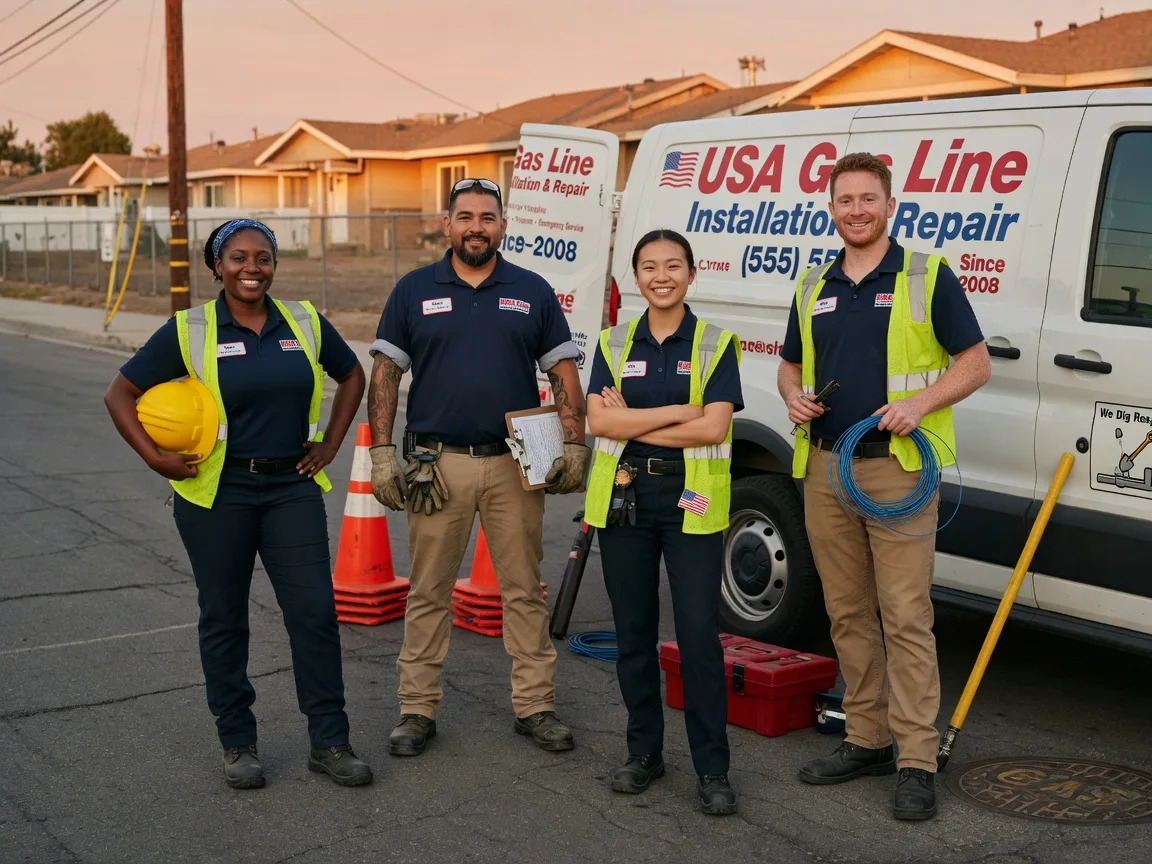 Gas Line Installation company in Kenilworth, UT